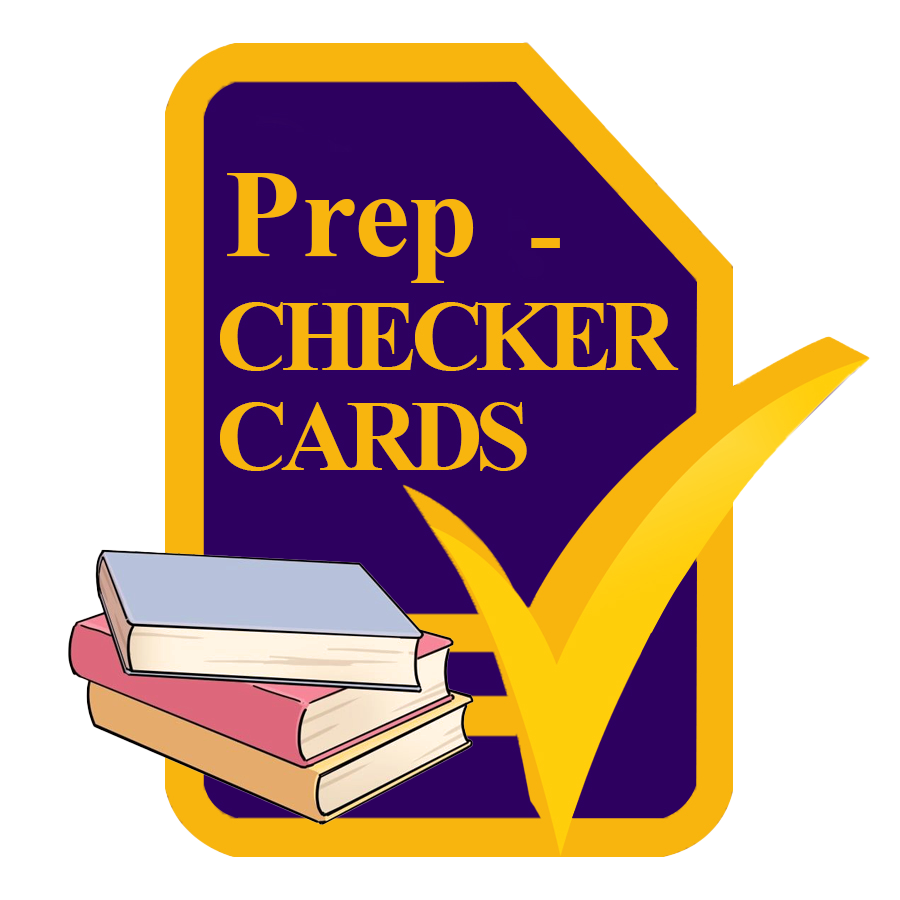 Checker Cards - Prep Questions